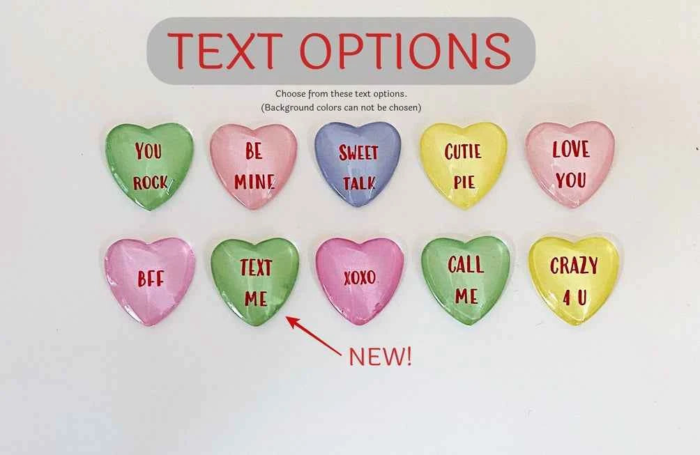 Gesprächs-Herzmagnete — Geschenk zum Valentinstag