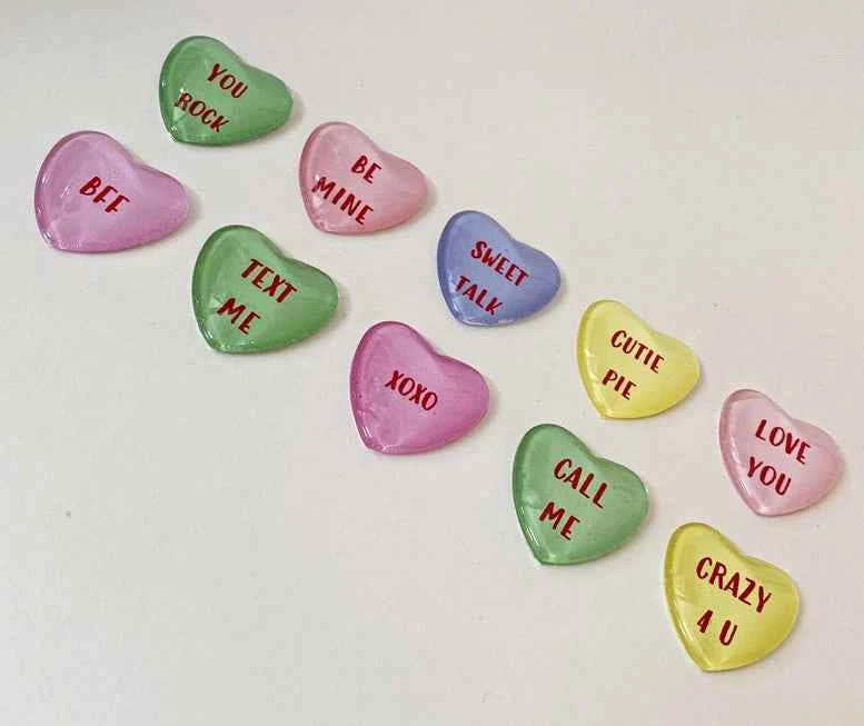 Gesprächs-Herzmagnete — Geschenk zum Valentinstag