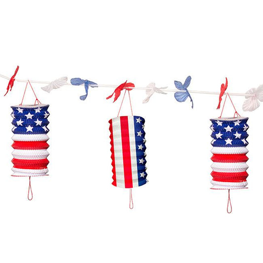 Girlande mit Laternen, Mix - Avaloon Party-Deko-Geschenke