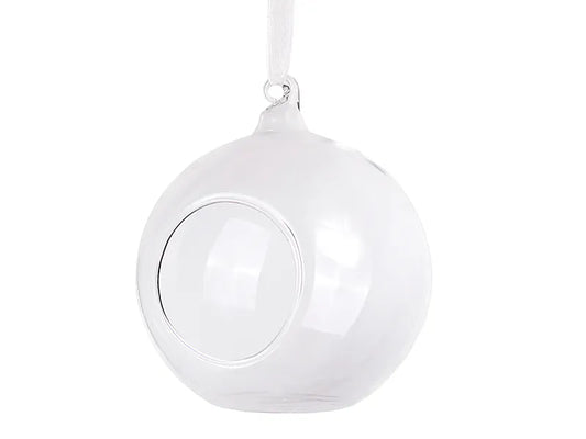 Glaskugeln mit Band, 10cm - Avaloon Party-Deko-Geschenke