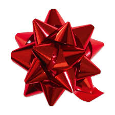 Goldina-Metallicrosetten - rot - Avaloon Party-Deko-Geschenke