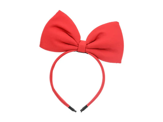 Haarreif Schleife, rot - Avaloon Party-Deko-Geschenke