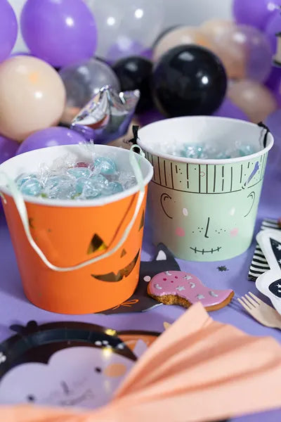 Halloween Süßigkeitseimer, 13.5 cm, Mix