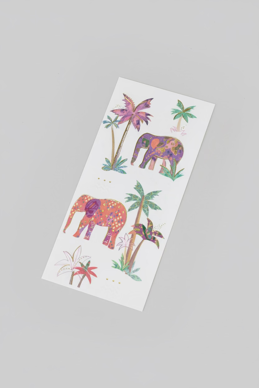Lesezeichen Elefant mit Palme - Avaloon Party-Deko-Geschenke