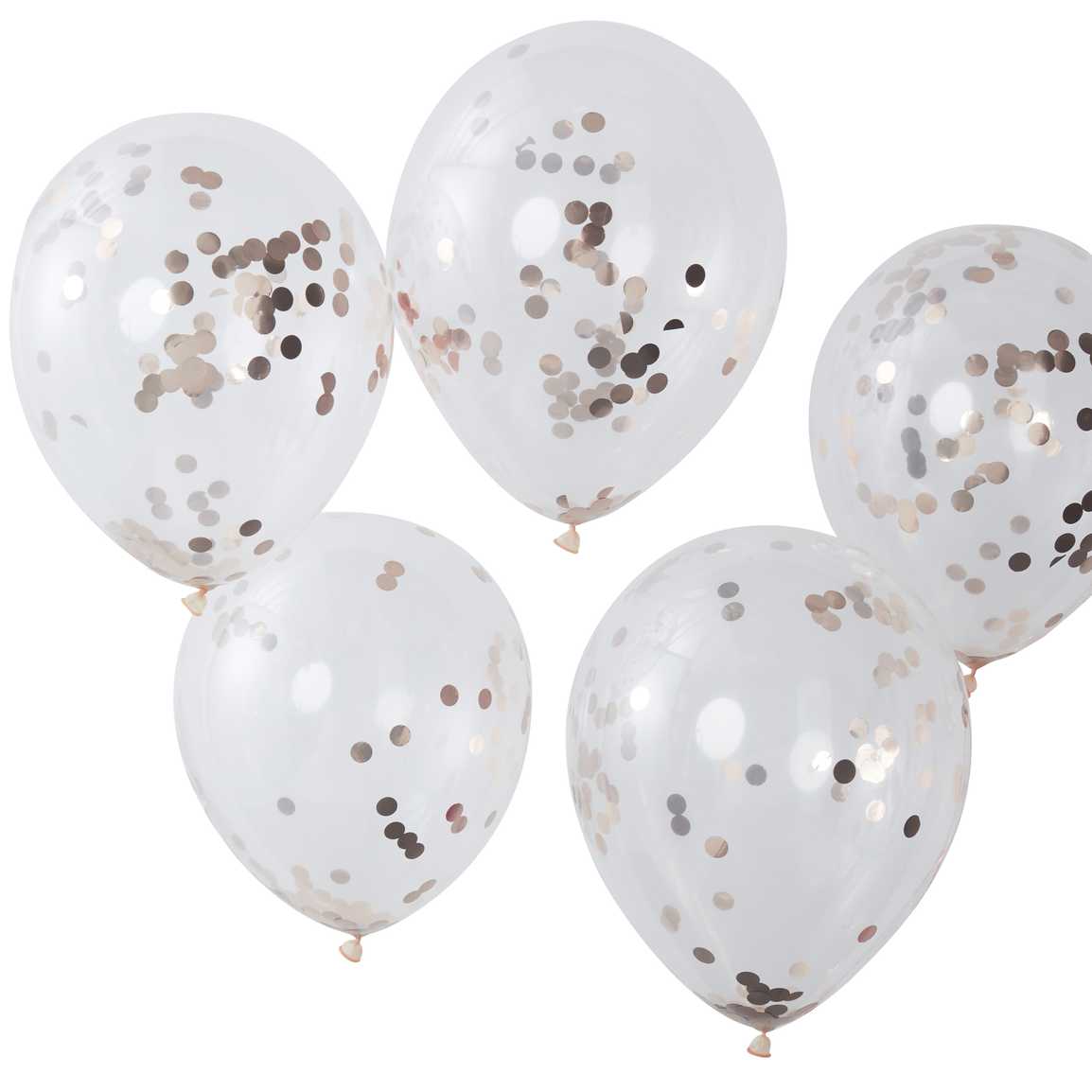Konfetti-Luftballons Roségold - Avaloon Party-Deko-Geschenke