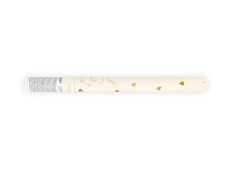 Konfettikanone mit Herzen, 35 cm - Avaloon Party-Deko-Geschenke