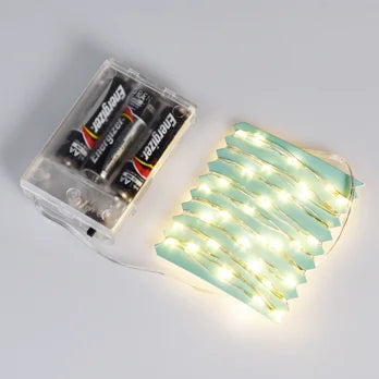 LED Lichterkette mit warmem Licht (3 Meter)