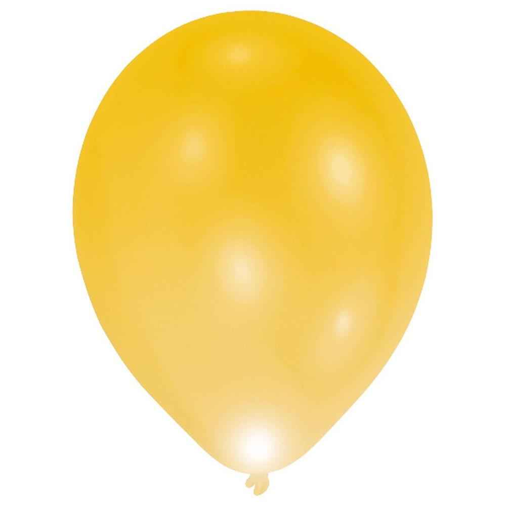 Latexballons LED, 5er Pck, 27,5cm