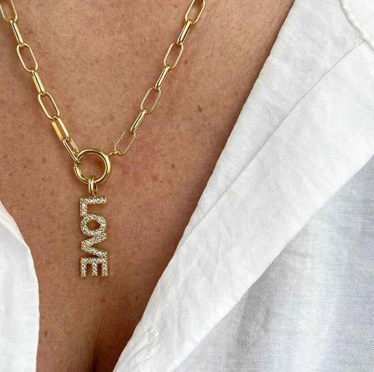 Liebe Halskette - Liebeshalskette für Verliebte love - Avaloon Party-Deko-Geschenke