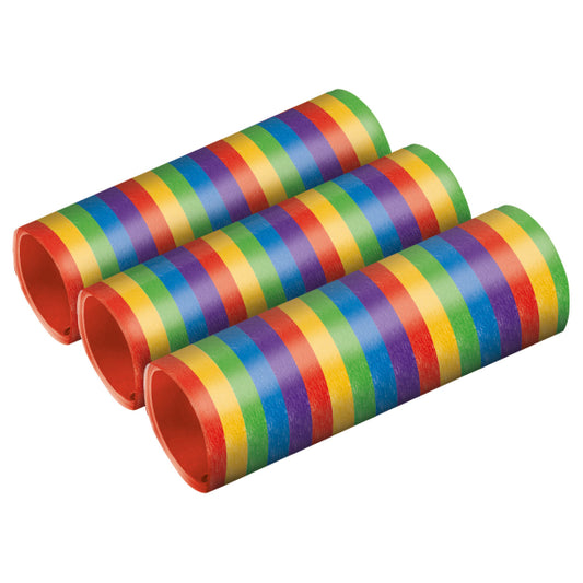 Luftschlangen Bright Rainbow 3 Stk - Avaloon Party-Deko-Geschenke