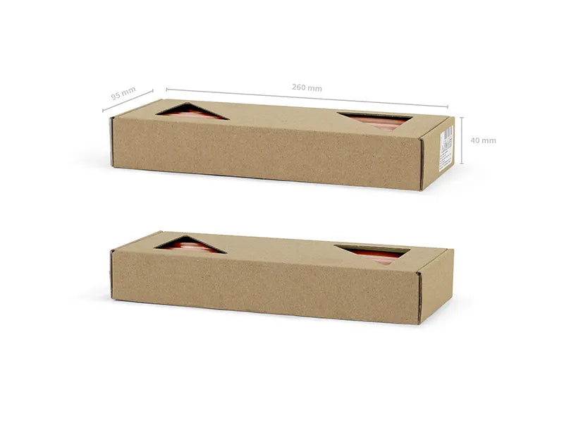 Metallisierte Kegelkerze, roségold, 24cm - Avaloon Party-Deko-Geschenke