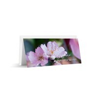 Mini carte double Joyeux anniversaire