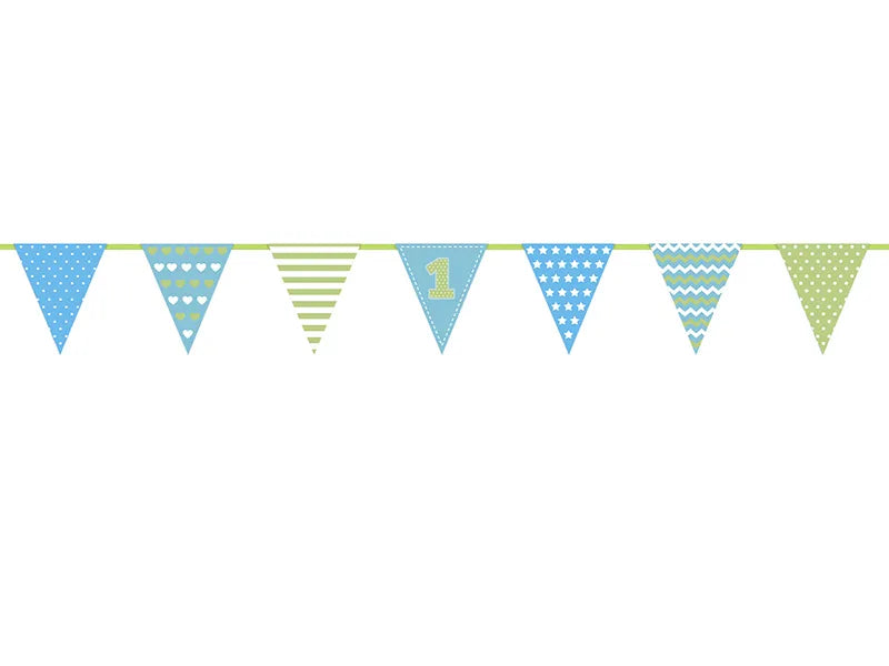 Papiergirlande 1. Geburtstag