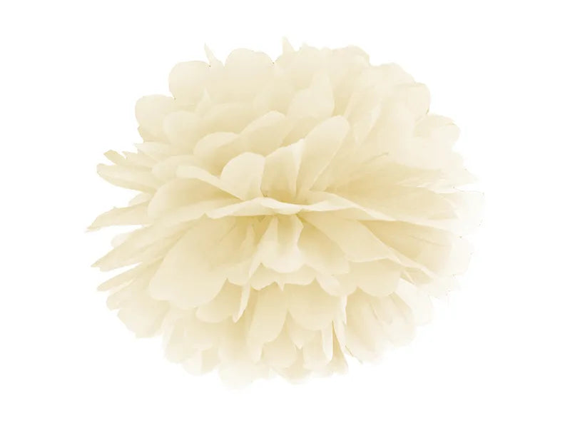 Pompon aus Seidenpapier