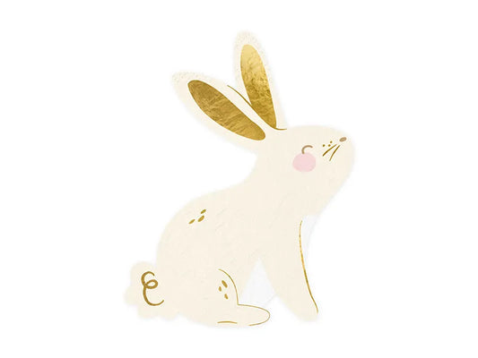 Papierservietten Bunny, mix, 12.5x16 cm - Avaloon Party-Deko-Geschenke