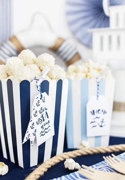 Popcorn-Schachteln, 7,5 x 7,5 x 12,5 cm