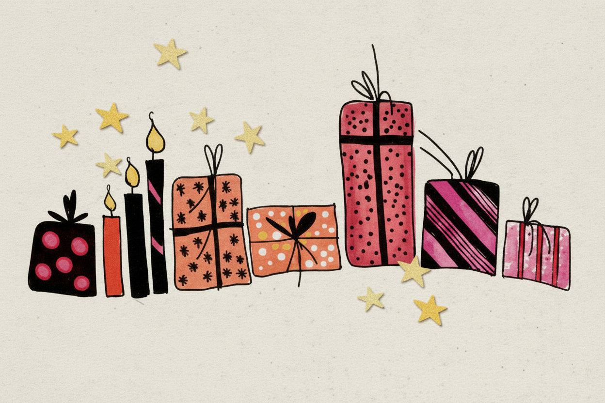 Postkarte Weihnachtsgeschenke - Avaloon Party-Deko-Geschenke