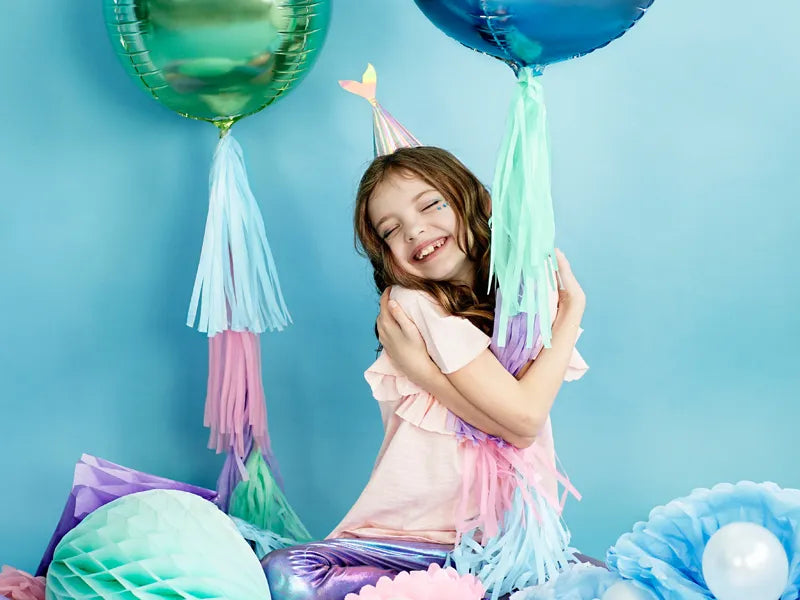 Quasten-Girlande, Mix - Avaloon Party-Deko-Geschenke