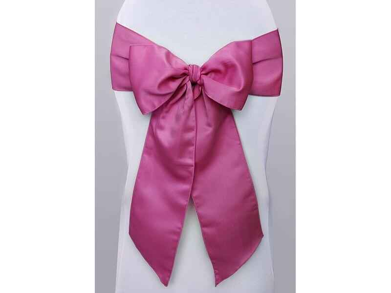 Schärpe für Stuhl, fuchsia - Avaloon Party-Deko-Geschenke