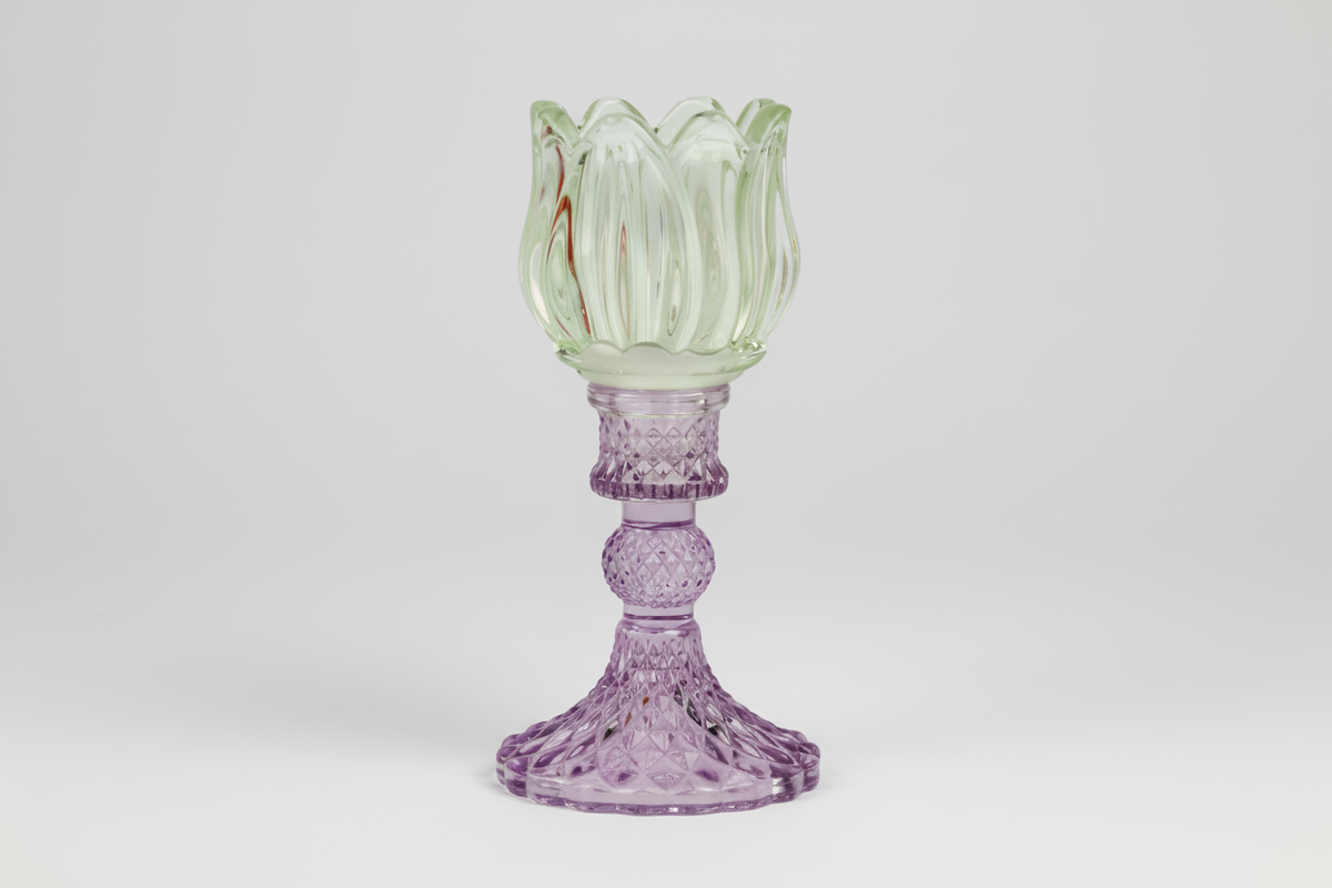 Blossom Candlestick San Remo 7.8x17.5 cm
