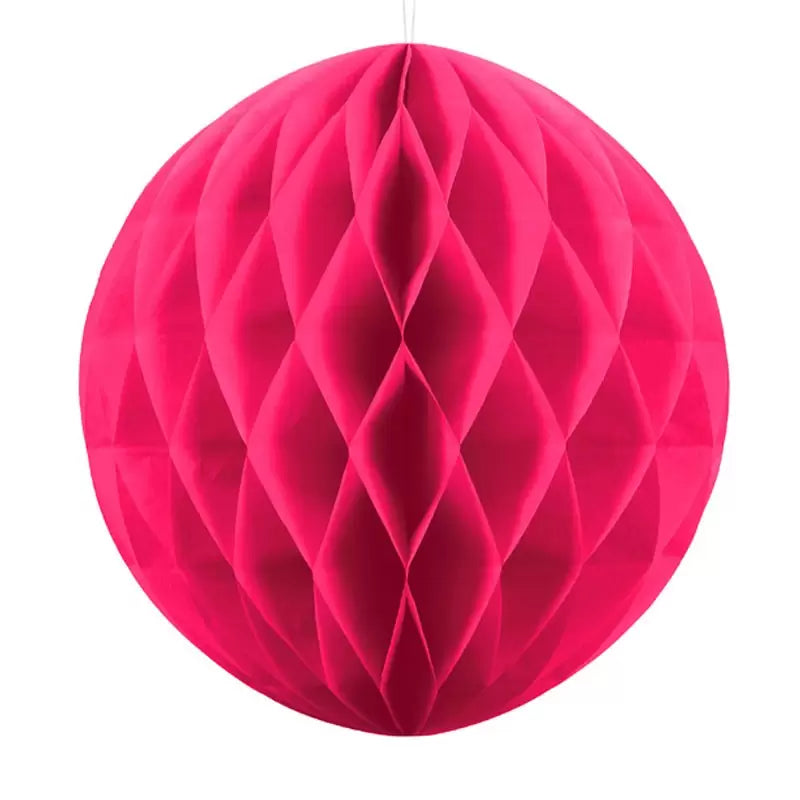 Seidenpapierkugel, dunkelrosa, 40cm - Avaloon Party-Deko-Geschenke