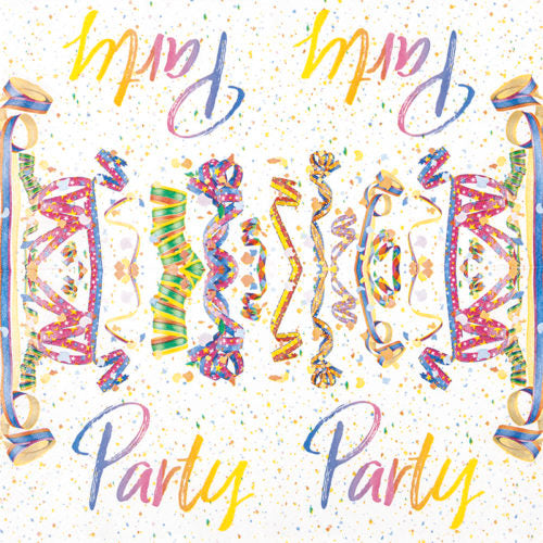 Servitten Colourful Party 33 cm × 33 cm - Avaloon Party-Deko-Geschenke