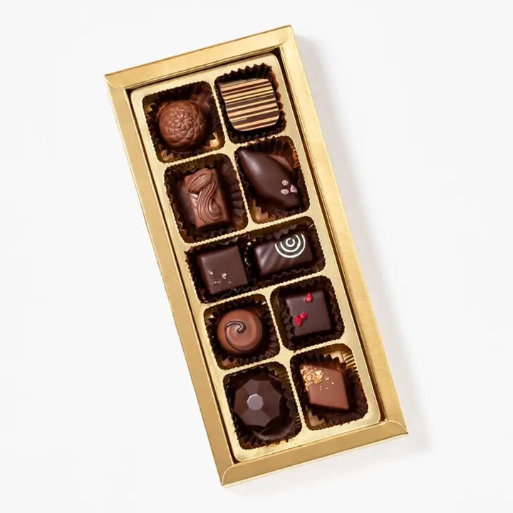 Pralinen-Geschenkbox Nr. 2 – gemischte Pralinen, 120 g