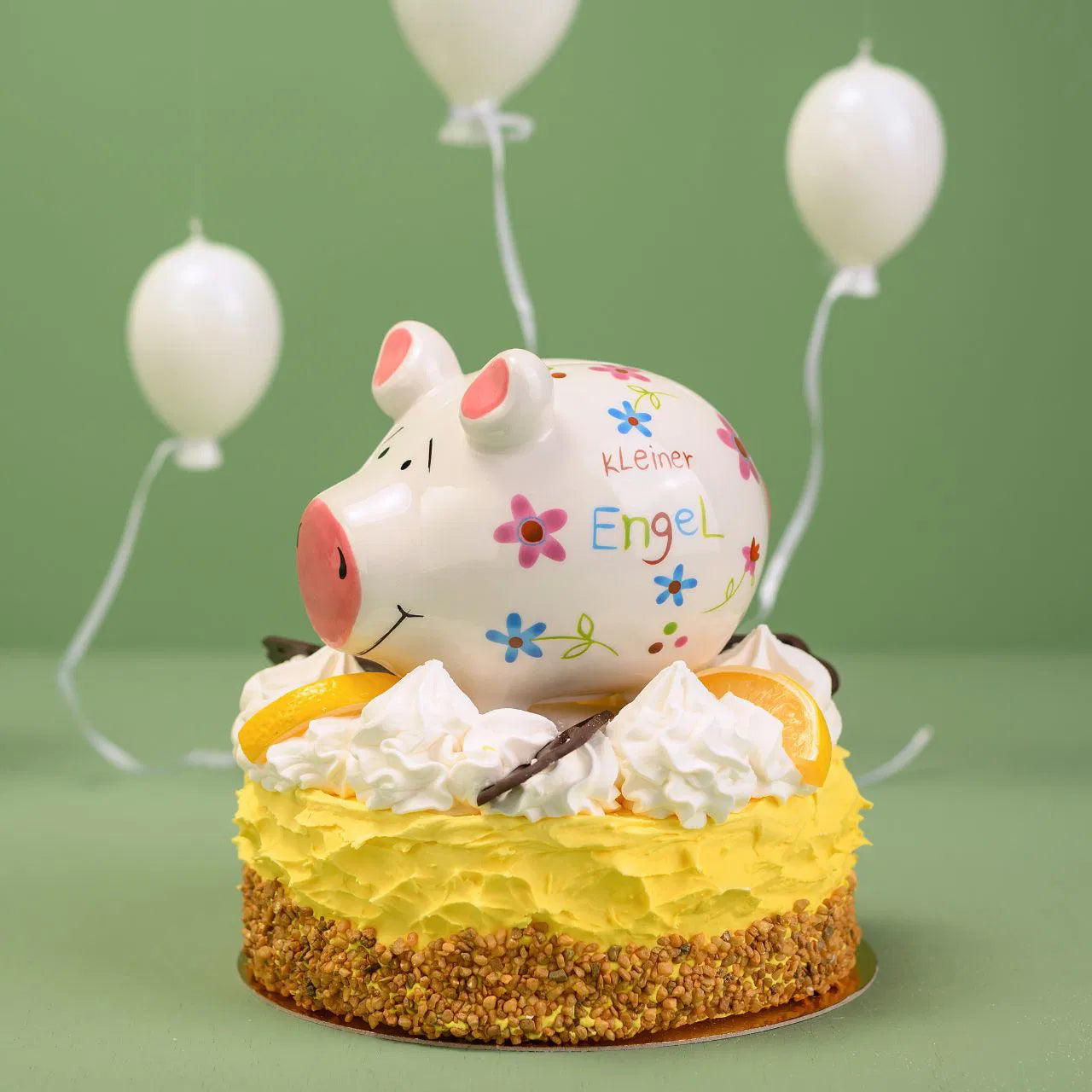 Spardose KCG Kleinschwein, Kleiner Engel - Avaloon Party-Deko-Geschenke