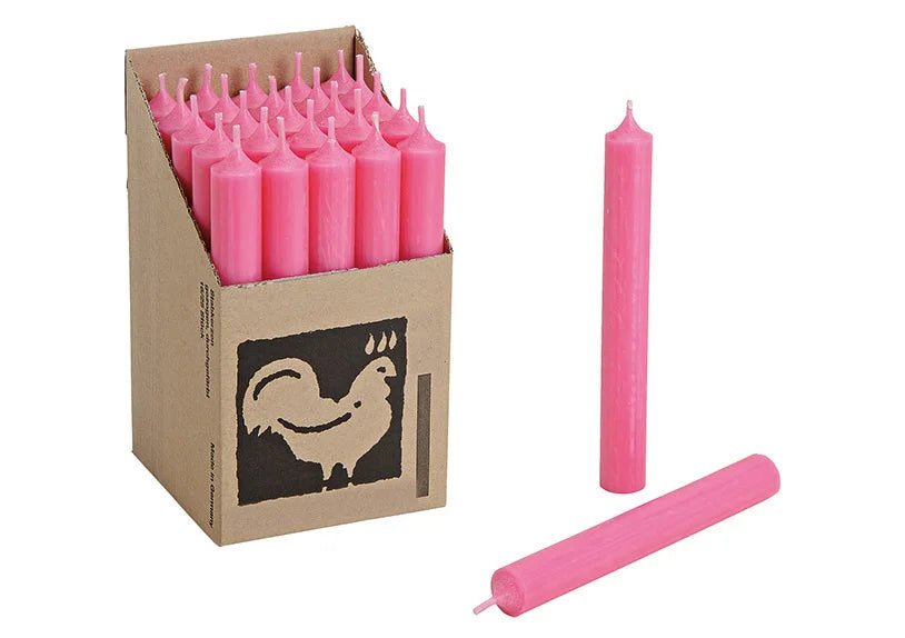 Stabkerze Pink - Avaloon Party-Deko-Geschenke