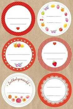 Sticker Gartenfrüchte 11,5x17cm - Avaloon Party-Deko-Geschenke