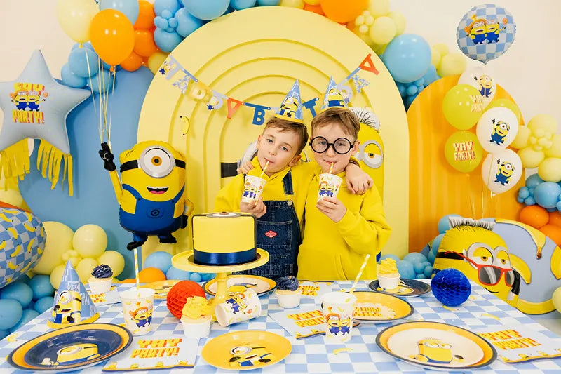 30 cm Minions Printed Balloons, Assorted