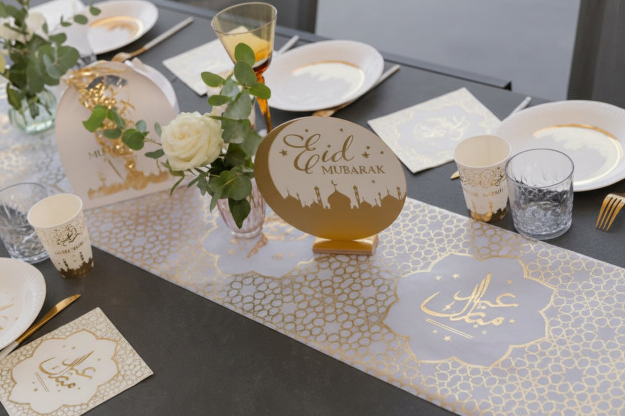 Chemin de table Eid Mubarak