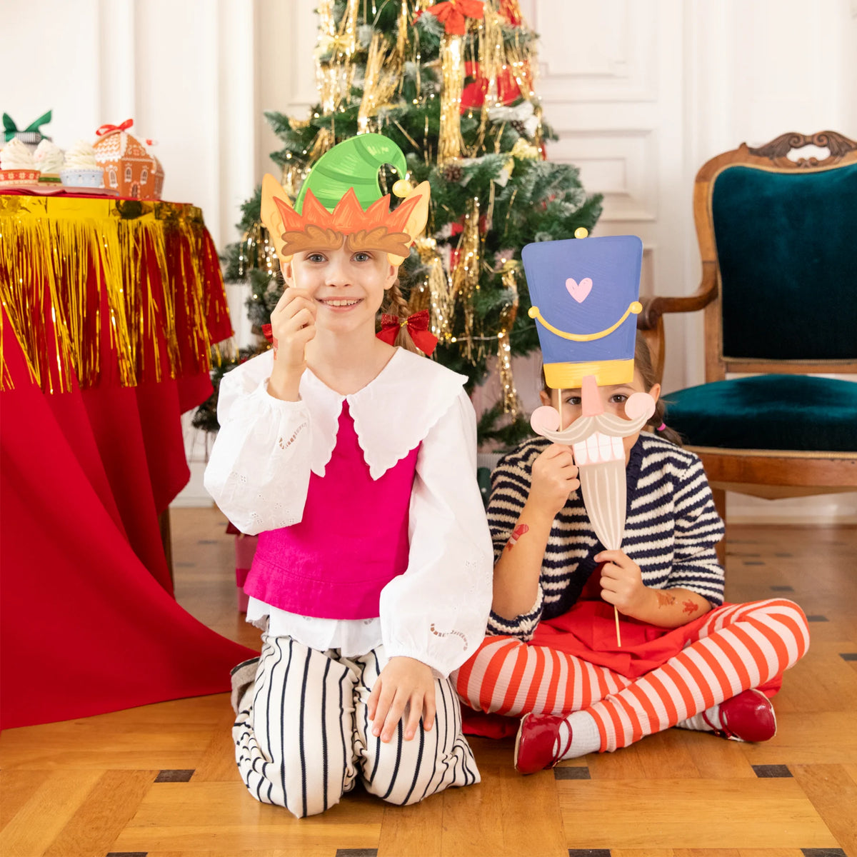 Photo Booth Requisiten Weihnachten – 13 Stück