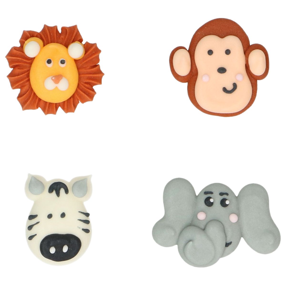 Wilton Zucker-Deko Safari Tiere, 8er Set