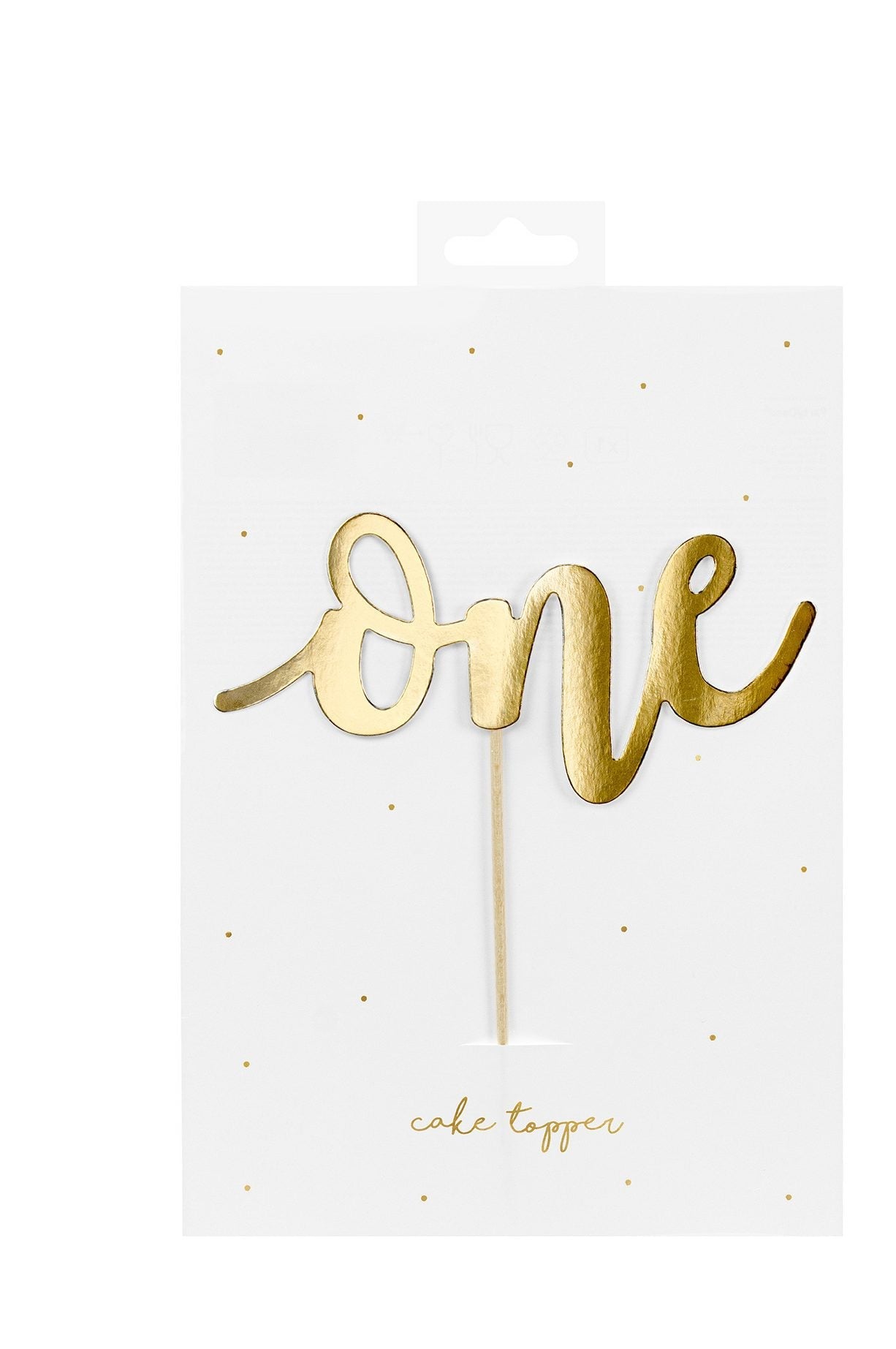 Tortenstecker Cake Topper One - Avaloon Party-Deko-Geschenke