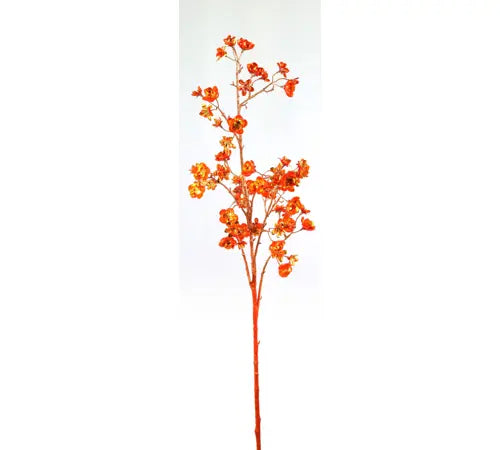 Flora Luxe Orange Flower Branch