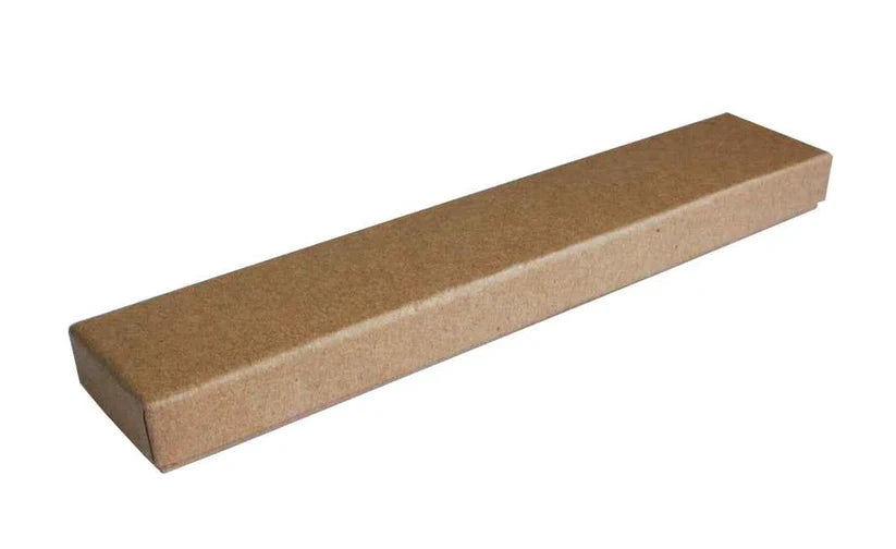 Brown Cardboard Jewelry Box for Stylish Storage and Organization