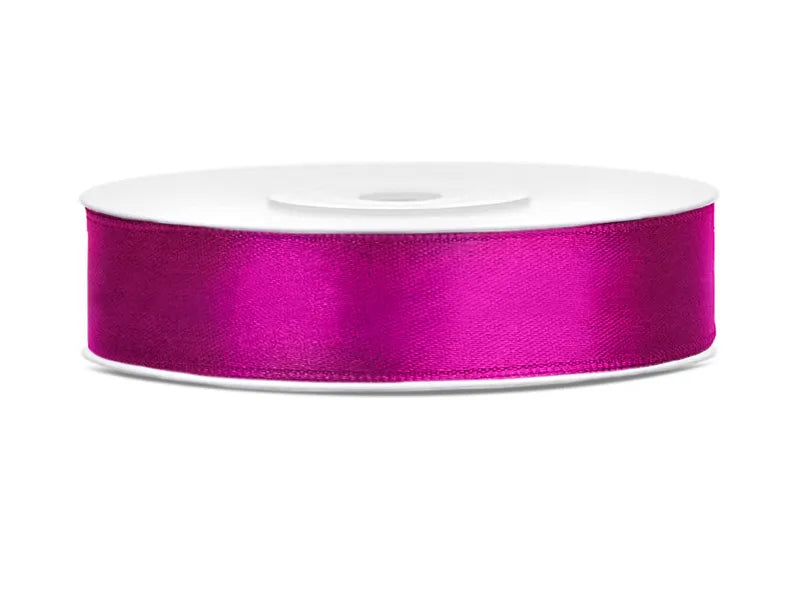 Satinband, fuchsia, 12mm/25m - Avaloon Party-Deko-Geschenke