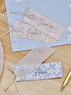 Blumen-Tischkarten mit Pergamentpapier - Avaloon Party-Deko-Geschenke