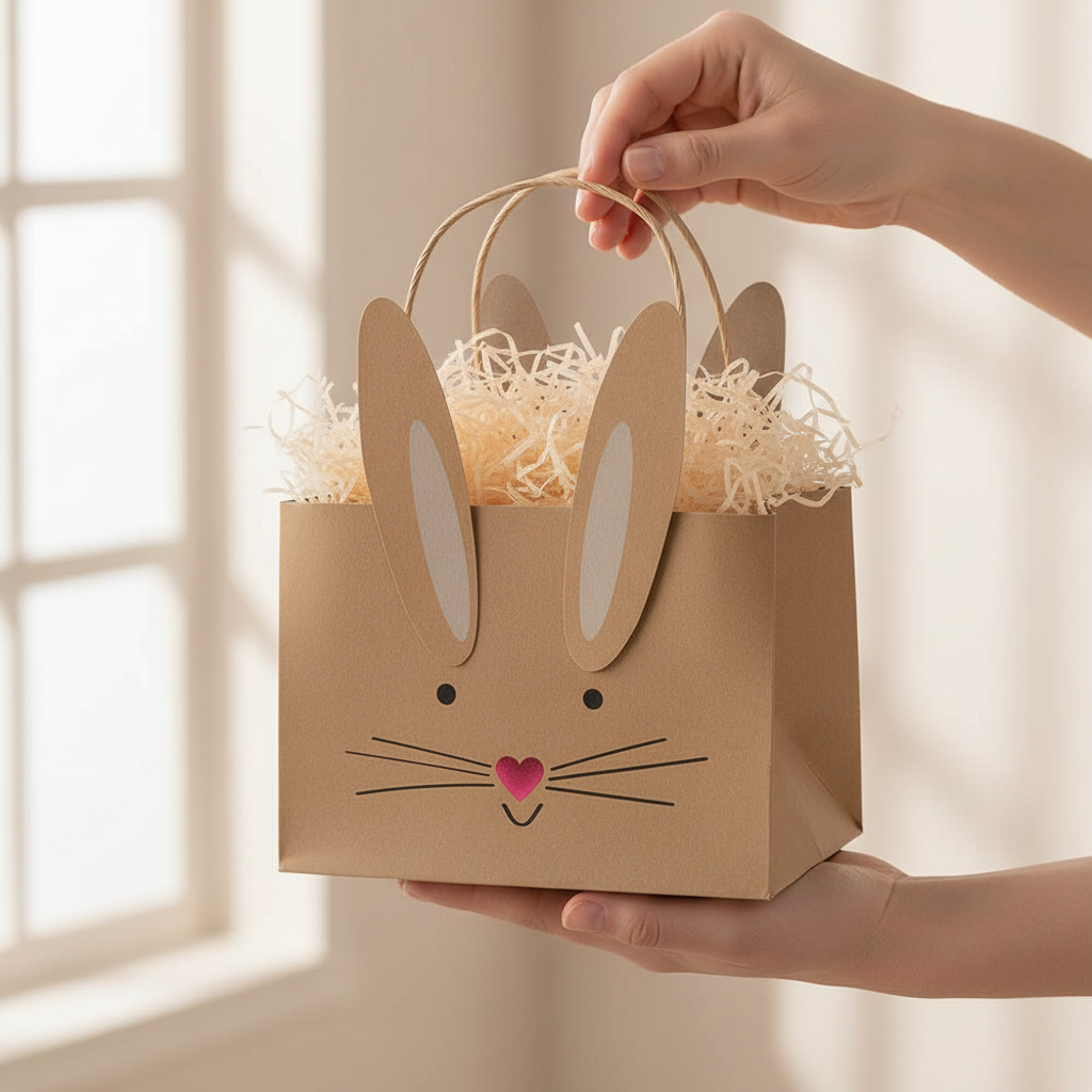 Gift Bag 18x14x13 Rabbit