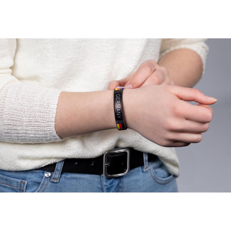 Fan-Armband Deutschland - Deutschland-Farben - Avaloon Party-Deko-Geschenke