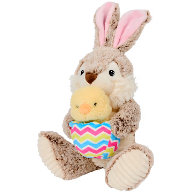Plüsch-Hase mit kücken