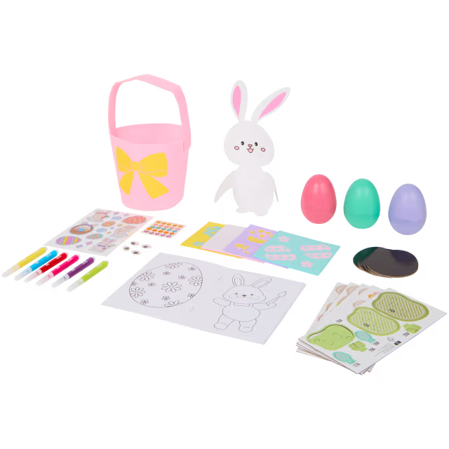 Ostereier-Bastelset Filzkorb