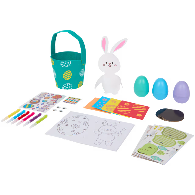 Ostereier-Bastelset Filzkorb