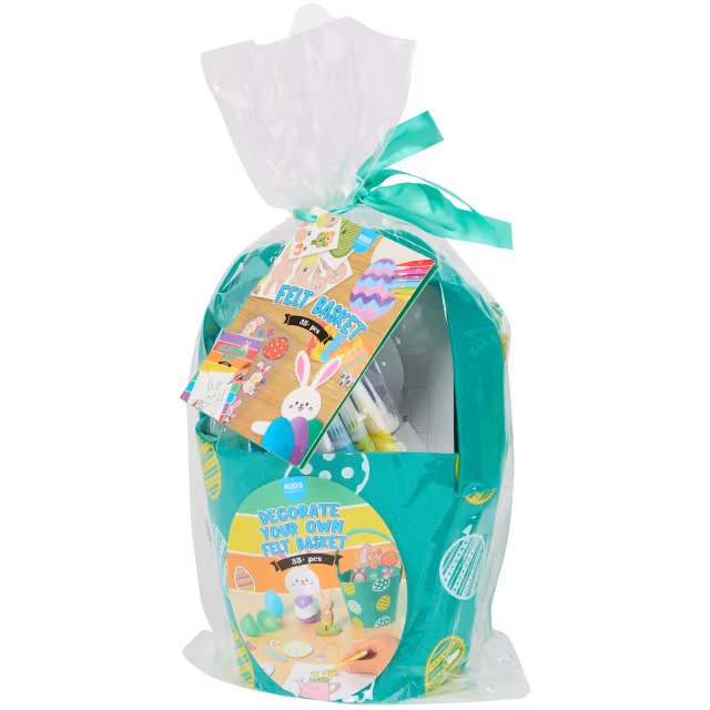 Ostereier-Bastelset Filzkorb