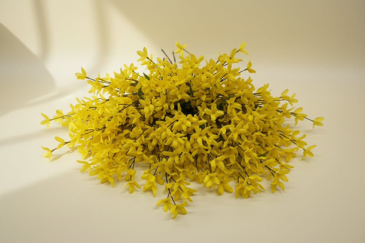 Artificial Forsythia Branch