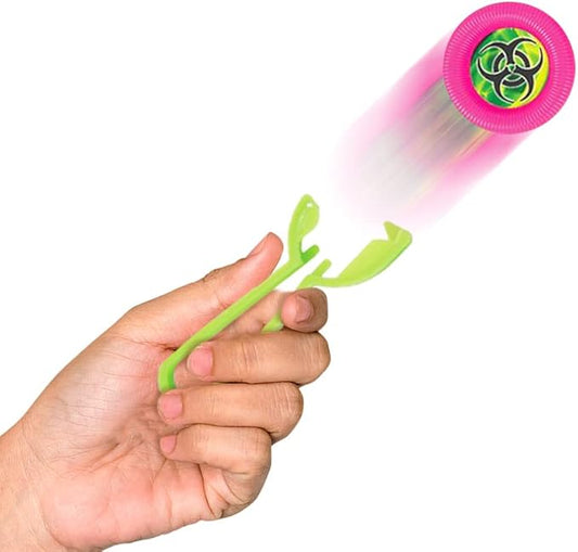 12 Disc-Shooters Plastik 10,3 x 4,6 cm