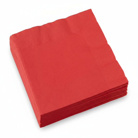 Servietten apfelrot 20 Stk