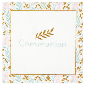 serviettes de communion