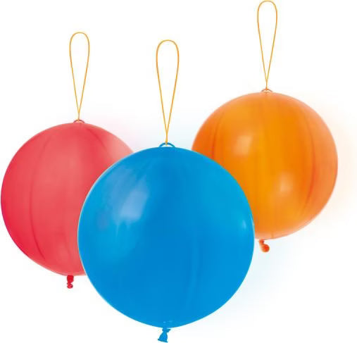Latex Punch Balls assorted 35.5 cm 3 Stk - Avaloon Party-Deko-Geschenke